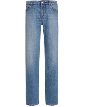 Dolce & Gabbana 5-Pocket Denim Pants - Blue