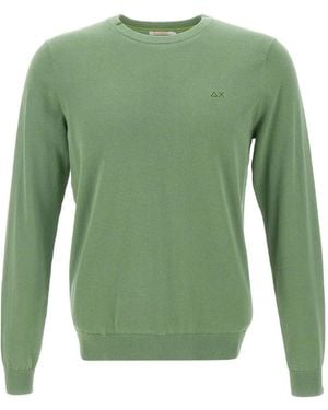 Sun 68 Long-Sleeve Jumper - Green