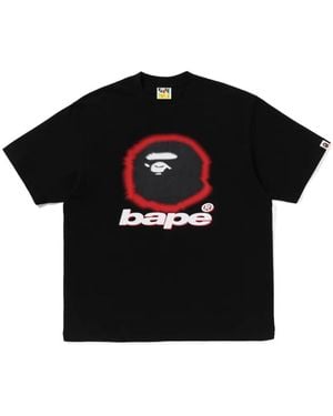 A Bathing Ape Ape Head Logo-Print T-Shirt - Black