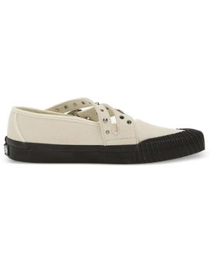 Vans Baskets Cloutées Mary Jane À Boucle - Blanc