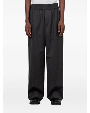Jacquemus The Miami Elasticated Tailored Pants - Black