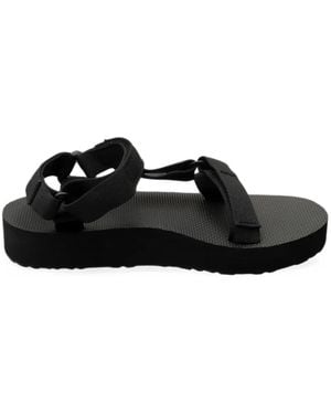 Teva Touch-Strap Platform Sandals - Black