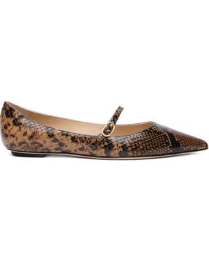 Stuart Weitzman Emilia Ballet Flats - Brown