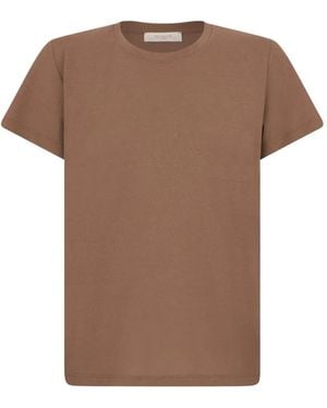 Slowear Crew-Neck T-Shirt - Brown