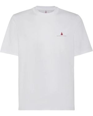 Brunello Cucinelli コットン Tシャツ - ホワイト