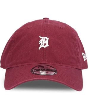 KTZ Detroit Tigers Mini Logo 9Twenty Cap - Red