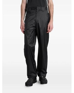 ROA Pantalon Avy À Logo Brodé - Black