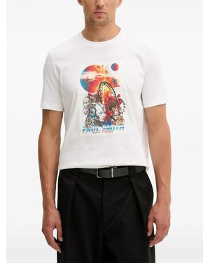 Paul Smith Graphic-Print T-Shirt - White
