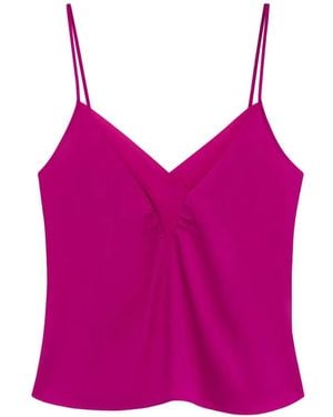 BOSS Iecly V-Neck Top - Pink