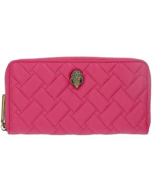 Kurt Geiger Kensington Quilted Wallet - Pink