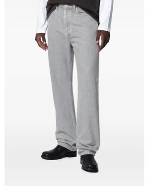 Agolde Straight-Leg Jeans - Gray