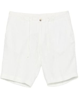 Hackett Drawstring-Waist Shorts - White