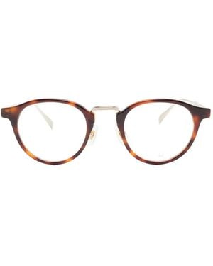 dunhill Gafas Con Montura Pantos - Marrón