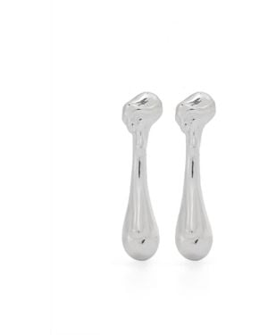 Louis Abel Mid Cadendo Earrings - White