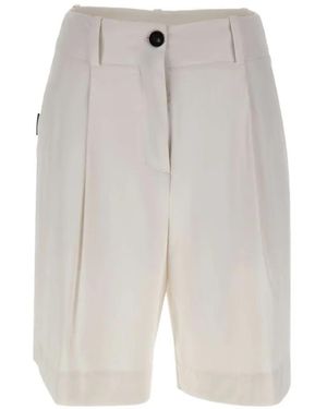 Rrd Surflex Light Pleat-Detail Shorts - White