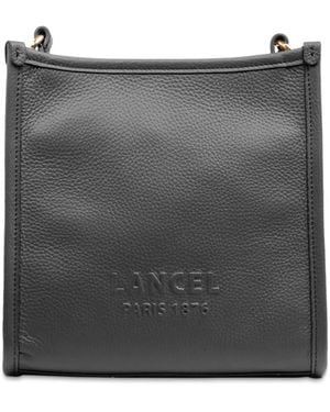 Lancel Logo-Embossed Crossbody Bag - Grey