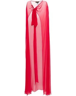 Zuhair Murad Cape Aus Seide - Pink