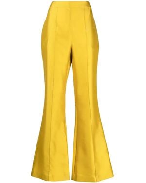 Macgraw Circa 72 ハイウエスト フレアパンツ - イエロー