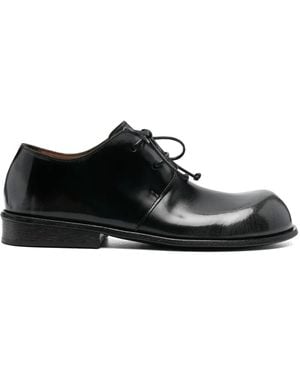 Marsèll Oxford Con Punta Tonda - Nero