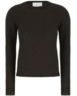 Vanisé Crew-Neck Long-Sleeve Jumper - Black