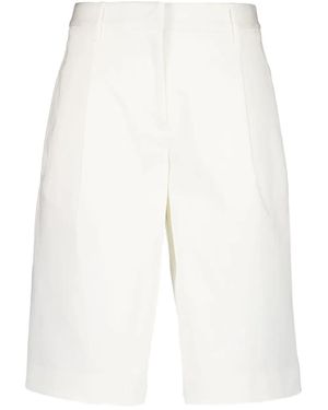 Matteau Pleated Chino Shorts - White