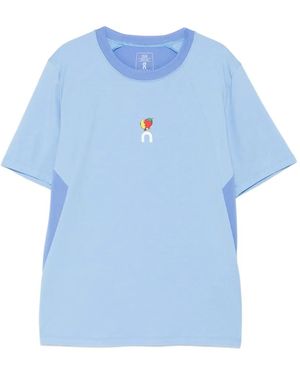 On Shoes T-Shirt À Logo Imprimé - Blue