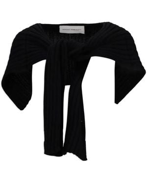Niccolò Pasqualetti Parte Wool Scarf - Black