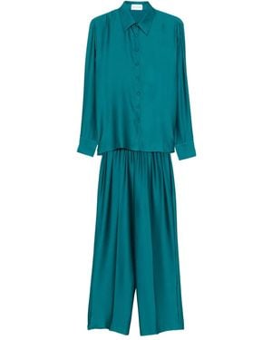 Silkylicious Silk Pyjama Set - Green