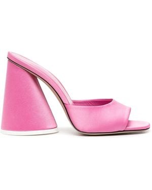 The Attico Mules Luz 105Mm - Rosa