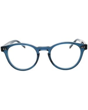 Tommy Hilfiger Round-Frame Glasses - Blue