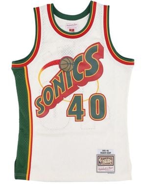 Mitchell & Ness Swingman Jersey Supersonics 1995 Tanktop - Wit