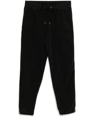 James Perse Cotton Terry Flight Trousers - Black