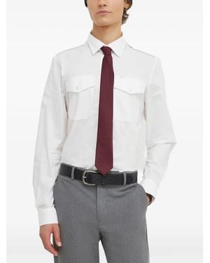 G-Star Pocket-detail Long-sleeve Shirt - White