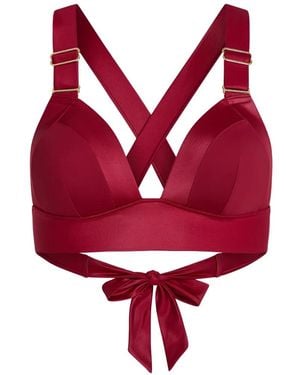 Marlies Dekkers Top Bikini Imbottito - Rosso