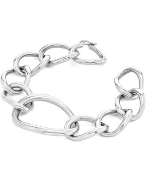 Dinny Hall Wave Chain Bracelet - White