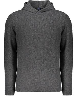 Fedeli Langärmelige Kapuzenpullover - Grau