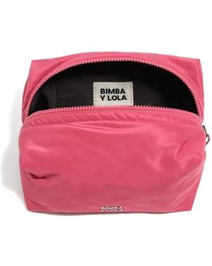 Bimba Y Lola コスメポーチ L - ピンク