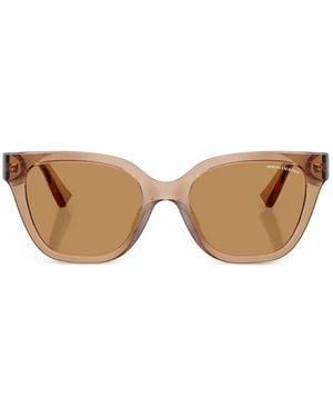 ARMANI EXCHANGE Sonnenbrille Mit Cat-Eye-Gestell - Natur