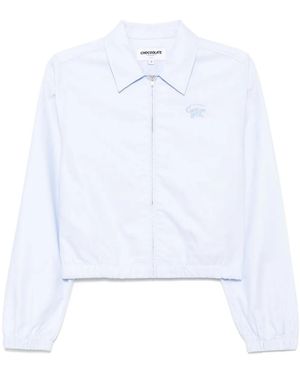 Chocoolate Shirt Jacket - White