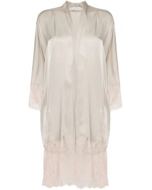 Carine Gilson Vestaglia Calais-Caudry Con Rifinitura - Neutro