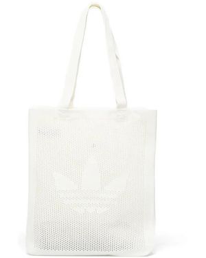 adidas Crochet Tote Bag - White