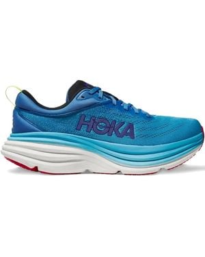 Hoka One One One Bondi 8 "Virtual/Swim Day" Sneakers - Blau