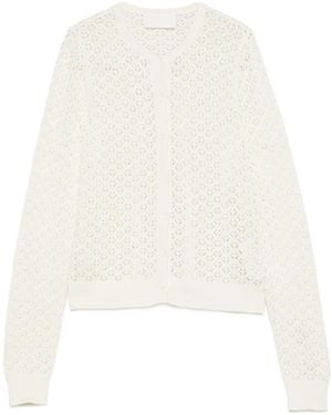 Bompard Cárdigan Con Botones - Blanco
