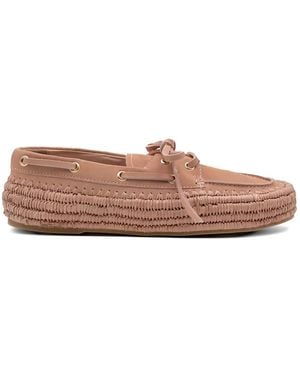 Paloma Barceló Penelope Suede Espadrilles - Brown