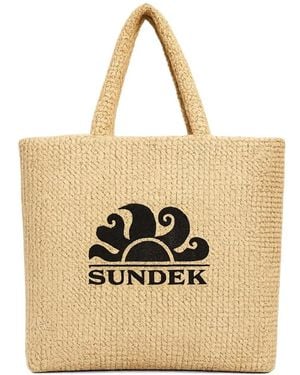 Sundek Borsa Tote Poly Grande - Neutro