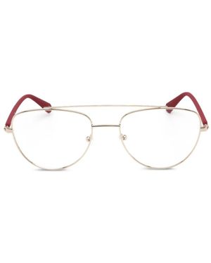 Calvin Klein Pilot-Frame Glasses - Natural