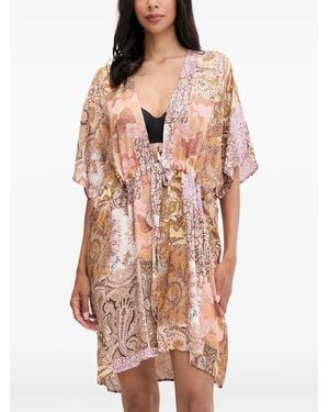 Liu Jo Kaftan Mit Paisley-Print - Pink