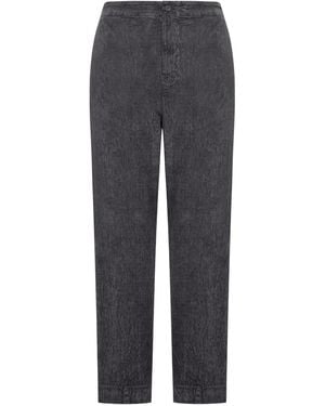 Transit Pantaloni A Coste - Grigio