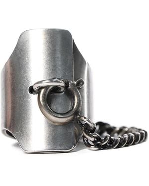 Ann Demeulemeester Anillo Martine - Blanco