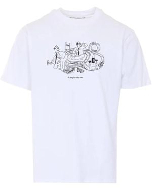 Edmmond Studios Scalextric Graphic-Print Crew-Neck T-Shirt - White